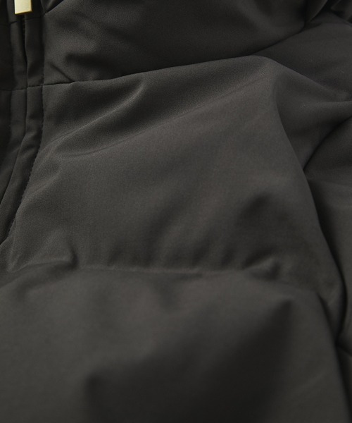 un dix cors（アンディコール）の「リッチ感漂う本命アウター　シームレスショールカラーダウン（ダウンジャケット/コート・レディース・ブラック/チャコールグレー/ベージュ・FREE）」の22枚目の写真