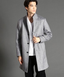 HIDEAWAYS NICOLE | ボンディングニットアラカルトプリントスタンドコート(ダウンジャケット/コート)