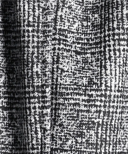 HIDEAWAYS NICOLE（ハイダウェイニコル）の「ボンディングニットアラカルトプリントスタンドコート（ダウンジャケット/コート・メンズ・チャコールグレー/グレー/グレー系その他/チェック・MEDIUM/LARGE/X-LARGE）」の15枚目の写真