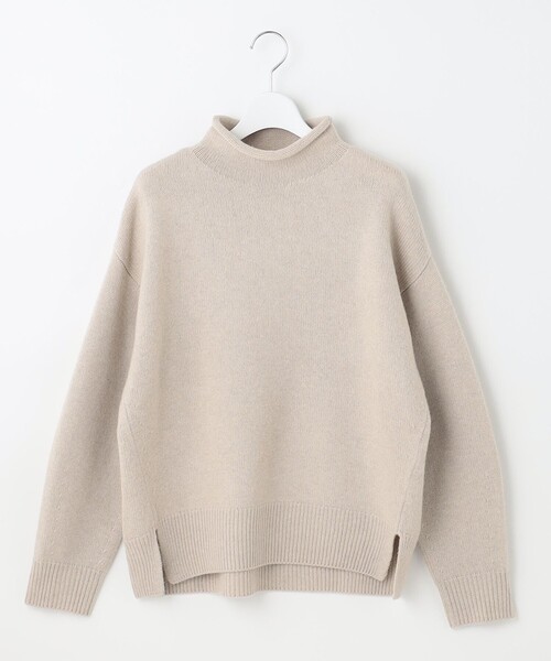 J.PRESS(ジェイプレス)の「【洗える】MERINO CASHMERE ロールネック ニット(ニット/セーター・レディース・ふじ色系/ベージュ系/アイボリー系/ピンク系/サックスブルー系・T13/T15)」の16枚目の写真