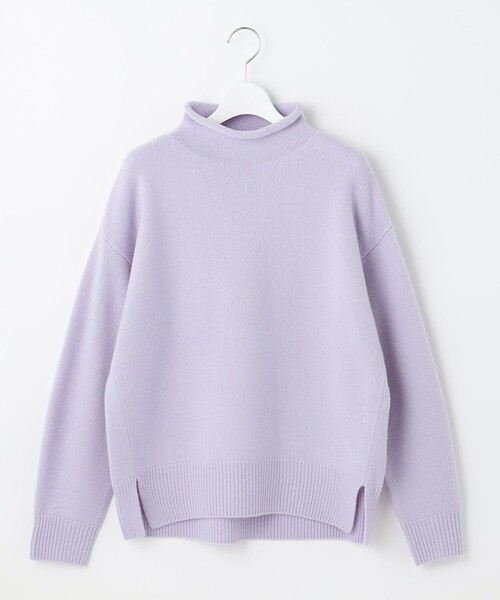 J.PRESS(ジェイプレス)の「【洗える】MERINO CASHMERE ロールネック ニット(ニット/セーター・レディース・ふじ色系/ベージュ系/アイボリー系/ピンク系/サックスブルー系・T13/T15)」の18枚目の写真