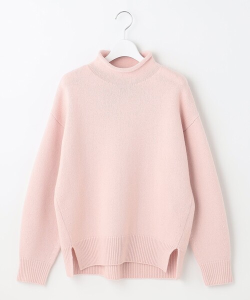J.PRESS(ジェイプレス)の「【洗える】MERINO CASHMERE ロールネック ニット(ニット/セーター・レディース・ふじ色系/ベージュ系/アイボリー系/ピンク系/サックスブルー系・T13/T15)」の19枚目の写真