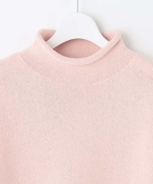 J.PRESS(ジェイプレス)の「【洗える】MERINO CASHMERE ロールネック ニット(ニット/セーター・レディース・ふじ色系/ベージュ系/アイボリー系/ピンク系/サックスブルー系・T13/T15)」の21枚目の写真