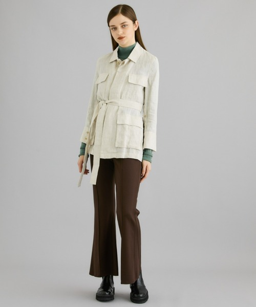 40s,50s ユーロ リネン シャツジャケット 40s,50s ユーロ リネン