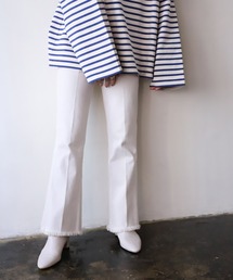 SLOBE IENA | 【Healthy denim/ヘルシーデニム】SLOBE別注 フレアデニムパンツ◆【洗濯機洗い可】(デニムパンツ)