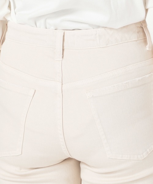 SLOBE IENA(スローブイエナ)の「【Healthy denim/ヘルシーデニム】SLOBE別注 フレアデニムパンツ◆(デニムパンツ・レディース・ホワイト/ブラック・25/24/26)」の8枚目の写真