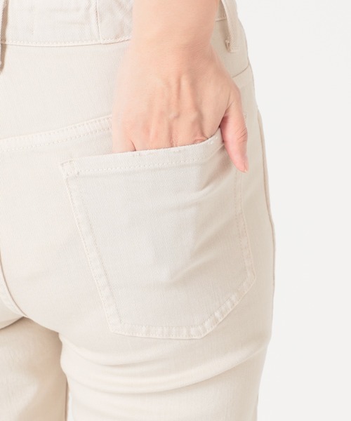 SLOBE IENA(スローブイエナ)の「【Healthy denim/ヘルシーデニム】SLOBE別注 フレアデニムパンツ◆(デニムパンツ・レディース・ホワイト/ブラック・25/24/26)」の9枚目の写真