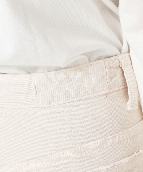 SLOBE IENA(スローブイエナ)の「【Healthy denim/ヘルシーデニム】SLOBE別注 フレアデニムパンツ◆(デニムパンツ・レディース・ホワイト/ブラック・25/24/26)」の10枚目の写真