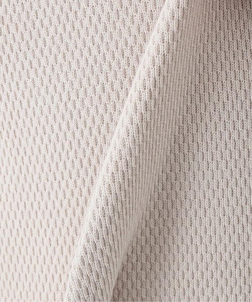 JOURNAL STANDARD relume（ジャーナルスタンダード　レリューム）の「ヘビーハニカム P/O（Tシャツ/カットソー・メンズ・チャコールグレー/ブラック/ベージュ/ボルドー・MEDIUM/LARGE）」の5枚目の写真