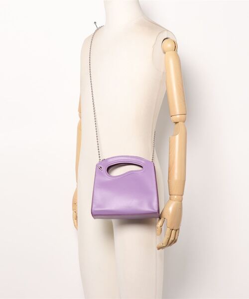 cache cache（カシュ カシュ）の「カシュカシュ cachecache / アシンメトリーくり手ミニチェーンショルダー（ショルダーバッグ・レディース・ブラック/レッド/シルバー/アイボリー/ラベンダー/ベージュ系その他・FREE）」の11枚目の写真