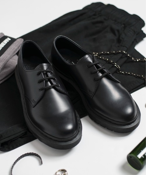 Dr. Martens（ドクターマーチン）の「【Dr.Martens】1461 Mono 3 Eye Shoe（ドレスシューズ・メンズ・ブラック・4/6/8/9/3/5/7）」の6枚目の写真