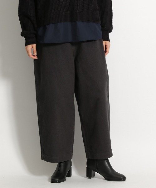 niko and...（ニコアンド）の「起毛アソート柄コクーンパンツ（その他パンツ・レディース・レッド/セージグリーン/モカ/チャコール・MEDIUM/LARGE）」の2枚目の写真