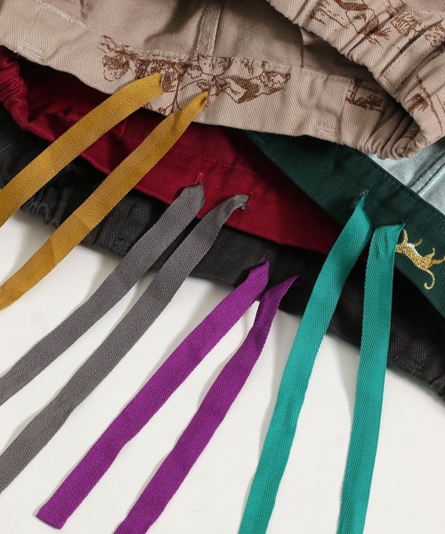 niko and...（ニコアンド）の「起毛アソート柄コクーンパンツ（その他パンツ・レディース・レッド/セージグリーン/モカ/チャコール・MEDIUM/LARGE）」の7枚目の写真