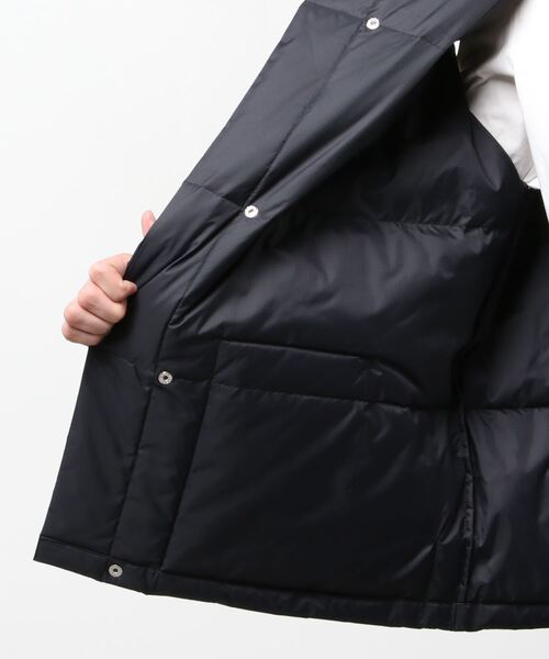 CLAMP（クランプ）の「CLAMP/クランプ/Down vest（lartge fit)（ベスト・メンズ・ブラック/ブラウン/レッド・3）」の4枚目の写真