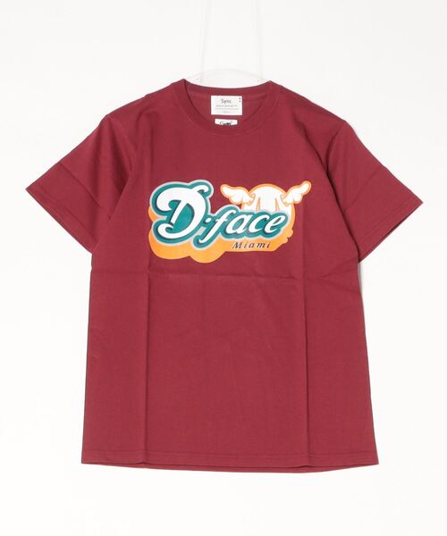 Sync.(スィンク)の「Sync. 【D*FACE】 TEE "MIAMI"(Tシャツ/カットソー・メンズ・ホワイト/グレー/ブラック/バーガンディー・SMALL/X-LARGE/MEDIUM/LARGE)」の4枚目の写真
