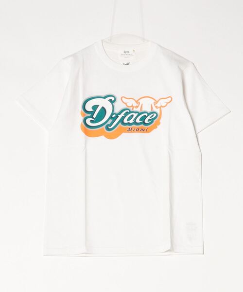 Sync.(スィンク)の「Sync. 【D*FACE】 TEE "MIAMI"(Tシャツ/カットソー・メンズ・ホワイト/グレー/ブラック/バーガンディー・SMALL/X-LARGE/MEDIUM/LARGE)」の2枚目の写真