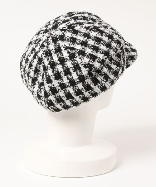 PAUL&JOE（ポールアンドジョー）の「ベルト巻きキャスケット（キャスケット・レディース・ブラック/ベージュ/ピンク・M）」の9枚目の写真