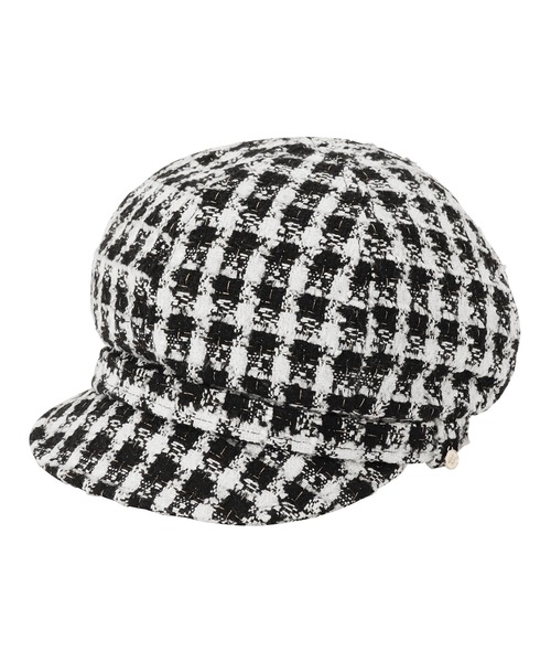 PAUL&JOE（ポールアンドジョー）の「ベルト巻きキャスケット（キャスケット・レディース・ブラック/ベージュ/ピンク・M）」の10枚目の写真