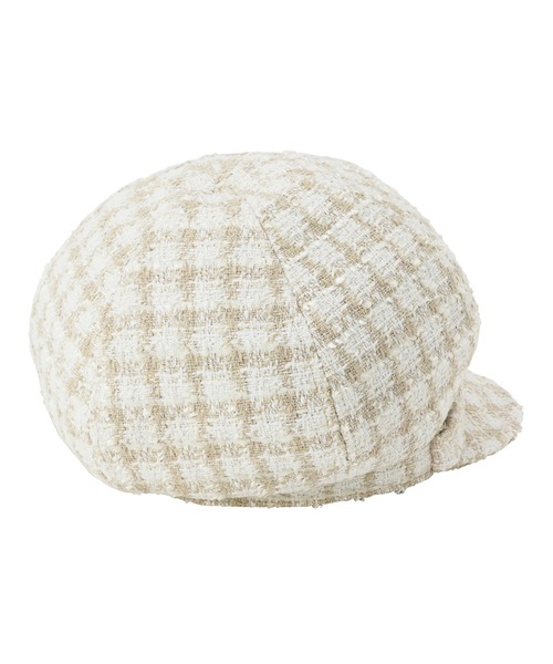 PAUL&JOE（ポールアンドジョー）の「ベルト巻きキャスケット（キャスケット・レディース・ブラック/ベージュ/ピンク・M）」の5枚目の写真