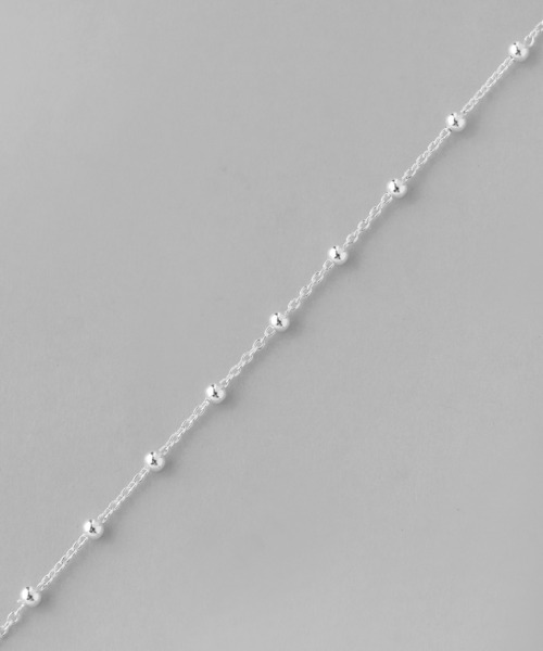 ANEMONE（アネモネ）の「スフィアチェーンブレスレット[silver925]（ブレスレット・レディース・シルバー・FREE）」の3枚目の写真