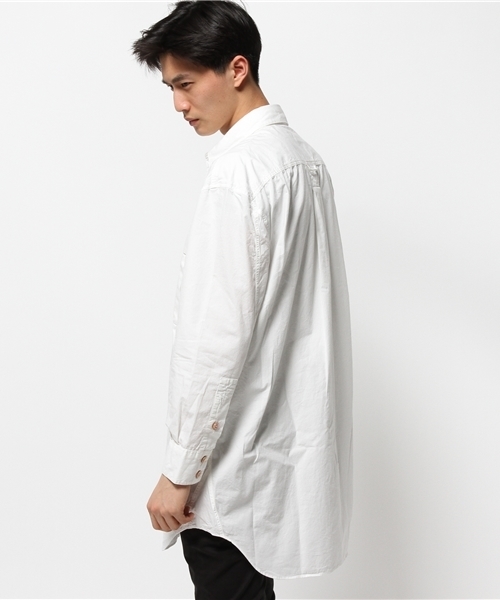 KATHARINE HAMNETT LONDON （キャサリンハムネットロンドン）の「ARCHIVE MILITARY SHIRT / アーカイブミリタリーシャツ（シャツ/ブラウス・メンズ・ホワイト/ブラック・FREE）」の11枚目の写真