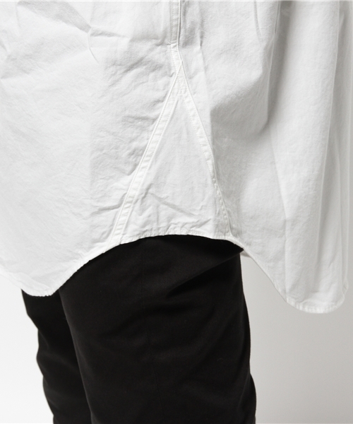 KATHARINE HAMNETT LONDON （キャサリンハムネットロンドン）の「ARCHIVE MILITARY SHIRT / アーカイブミリタリーシャツ（シャツ/ブラウス・メンズ・ホワイト/ブラック・FREE）」の5枚目の写真