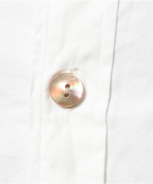 KATHARINE HAMNETT LONDON （キャサリンハムネットロンドン）の「ARCHIVE MILITARY SHIRT / アーカイブミリタリーシャツ（シャツ/ブラウス・メンズ・ホワイト/ブラック・FREE）」の6枚目の写真