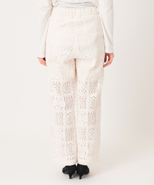 JOURNAL STANDARD relume（ジャーナルスタンダード　レリューム）の「ブロックレースパンツ◆（その他パンツ・レディース・ナチュラル・36/38）」の14枚目の写真