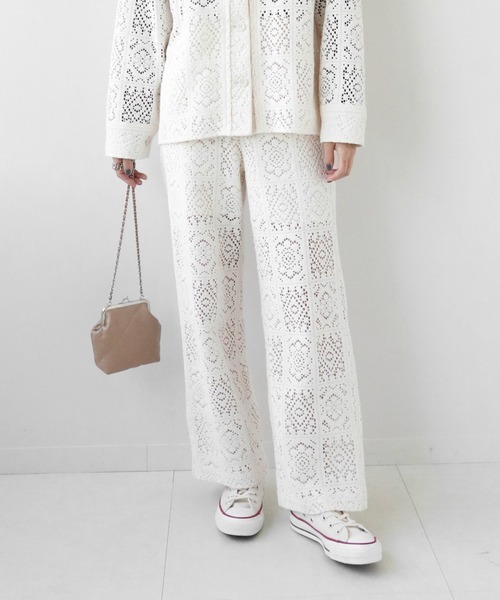 日曜限定❗️journal standard luxe Hariレースワークベスト HER CLOSET（ハークローゼット）の「【shemoshelly】WEB限定かぎ針