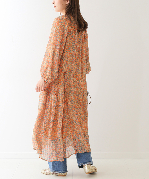SLOBE IENA（スローブイエナ）の「SPRINTEX Water flower ワンピース