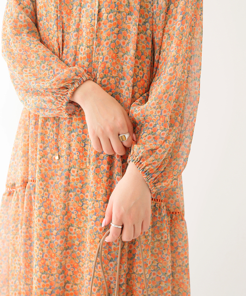 SLOBE IENA（スローブイエナ）の「SPRINTEX Water flower ワンピース