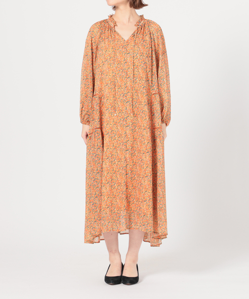 SLOBE IENA◾️FLOWER PRINT ワンピース SLOBE IENA（スローブイエナ）の「SPRINTEX Water flower