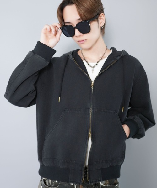 SPINNS（スピンズ）の「ビッグキャットアイ サングラス/太フレーム/UVカット/ユニセックス（サングラス・メンズ・ブラック/グリーン・ONESIZE）」の20枚目の写真