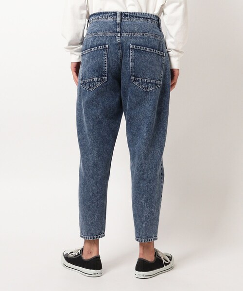 BASECONTROL（ベースコントロール）の「◆コットンデニム スリムシルエットパンツ（デニムパンツ・メンズ・チャコールグレー/ライトブルー/ブラック/ネイビー/サックスブルー/ブルー/ブルー系・02/03/04）」の10枚目の写真