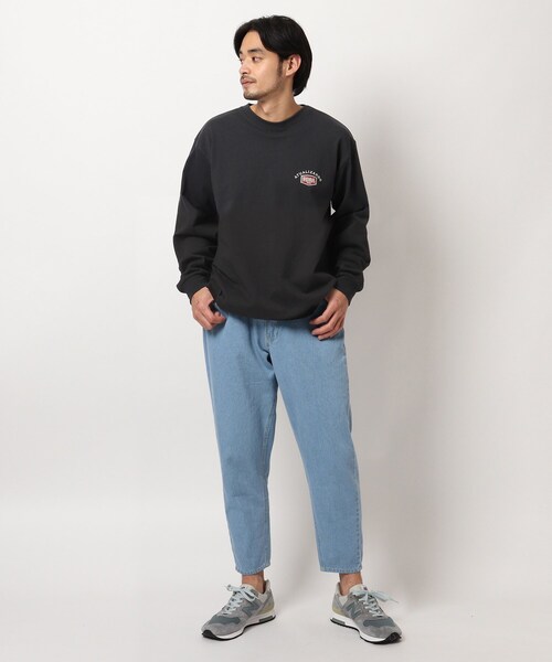 BASECONTROL（ベースコントロール）の「◆コットンデニム スリムシルエットパンツ（デニムパンツ・メンズ・チャコールグレー/ライトブルー/ブラック/ネイビー/サックスブルー/ブルー/ブルー系・02/03/04）」の20枚目の写真