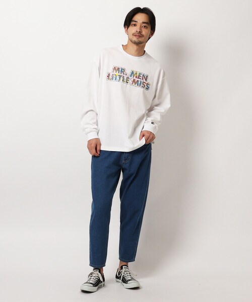 BASECONTROL（ベースコントロール）の「◆コットンデニム スリムシルエットパンツ（デニムパンツ・メンズ・チャコールグレー/ライトブルー/ブラック/ネイビー/サックスブルー/ブルー/ブルー系・02/03/04）」の21枚目の写真