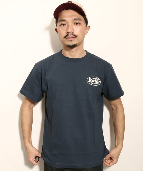 ROTAR(ローター)の「ROQ LOGO Tee(Tシャツ/カットソー・メンズ・ホワイト/ライトオリーブ/ブルー系その他/スミクロ・SMALL/MEDIUM/LARGE/X-LARGE)」の4枚目の写真