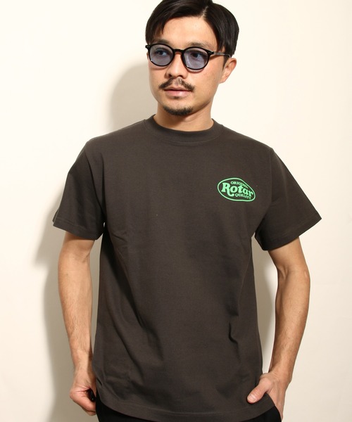 ROTAR(ローター)の「ROQ LOGO Tee(Tシャツ/カットソー・メンズ・ホワイト/ライトオリーブ/ブルー系その他/スミクロ・SMALL/MEDIUM/LARGE/X-LARGE)」の3枚目の写真