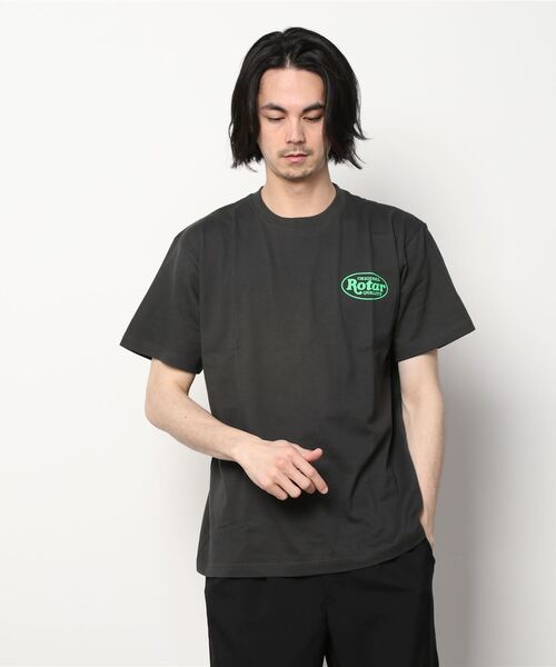 ROTAR(ローター)の「ROQ LOGO Tee(Tシャツ/カットソー・メンズ・ホワイト/ライトオリーブ/ブルー系その他/スミクロ・SMALL/MEDIUM/LARGE/X-LARGE)」の7枚目の写真