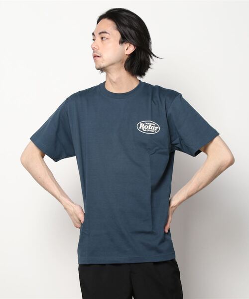 ROTAR(ローター)の「ROQ LOGO Tee(Tシャツ/カットソー・メンズ・ホワイト/ライトオリーブ/ブルー系その他/スミクロ・SMALL/MEDIUM/LARGE/X-LARGE)」の8枚目の写真