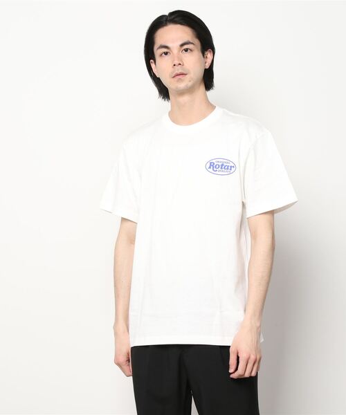 ROTAR(ローター)の「ROQ LOGO Tee(Tシャツ/カットソー・メンズ・ホワイト/ライトオリーブ/ブルー系その他/スミクロ・SMALL/MEDIUM/LARGE/X-LARGE)」の9枚目の写真