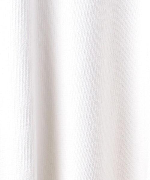 UNITED ARROWS（ユナイテッドアローズ）の「＜UNITED ARROWS＞C/N サイドスリット ニット W（ニット/セーター・レディース・オフホワイト/ピンク/ダークグレー・FREE）」の18枚目の写真