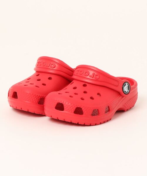crocs(クロックス)の「クロックス クラシック クロッグ トドラー サンダル / crocs Classic Clog Toddler Sandal(サンダル・キッズ・ホワイト/ブラック/パープル/ネイビー/レッド/ピンク/オレンジ/ブルー/グリーン/ブルー系その他/イエロー系その他/レモンイエロー/ブルー系その他3/ブルー系その他2/オレンジ系その他3/グリーン系その他4/ピンク系その他6/レッド系その他/ベージュ/ピンク系その他7/ブルー系その他4・15cm/14cm/16.5cm/17.5cm/15.5cm)」の19枚目の写真