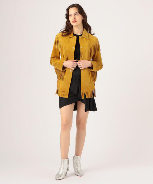 ISABEL MARANT（イザベルマラン）の「ISABEL MARANT ETOILE NEL ウール ラッフルミニスカート（スカート・レディース・チャコールグレー/ネイビー・36/34）」の4枚目の写真