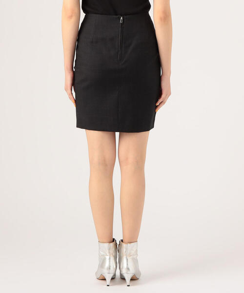 ISABEL MARANT（イザベルマラン）の「ISABEL MARANT ETOILE NEL ウール ラッフルミニスカート（スカート・レディース・チャコールグレー/ネイビー・36/34）」の7枚目の写真