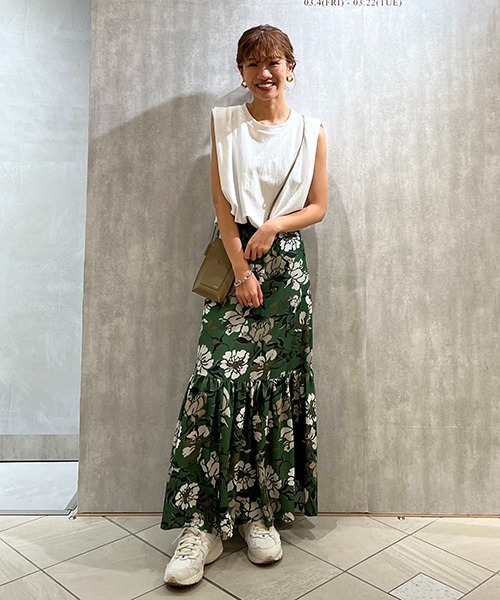 CREDONA（クレドナ）の「フラワーティアードSK（スカート）」 - WEAR 