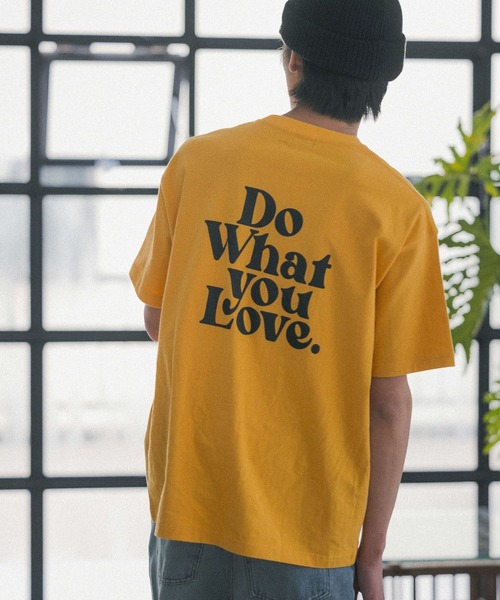 PBLIM（ページボーイリム）の「PAGEBOYLIM/DWYLロゴT（Tシャツ/カットソー・レディース・イエロー/グリーン/ホワイト×グリーン/ホワイト×ブルー/ブラック×レッド・MEDIUM/LARGE）」の20枚目の写真