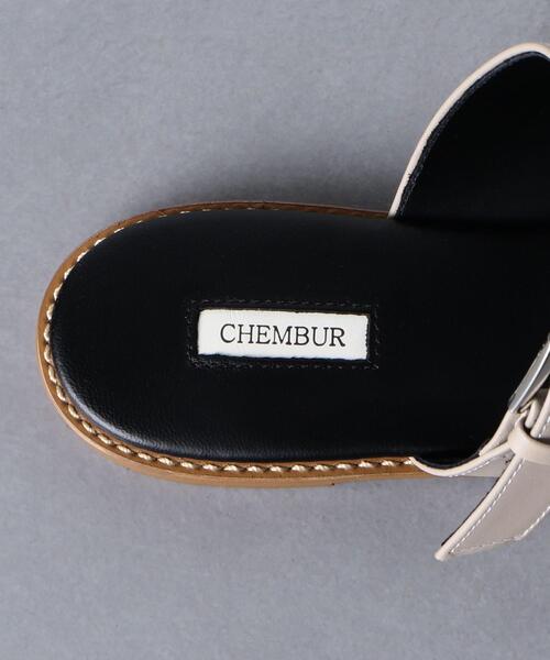 CHEMBUR(チェンバー)の「<CHEMBUR(チェンバー)>トング フラット サンダル(サンダル・レディース・ベージュ・35/36/37/35h/37h/36h/38)」の9枚目の写真