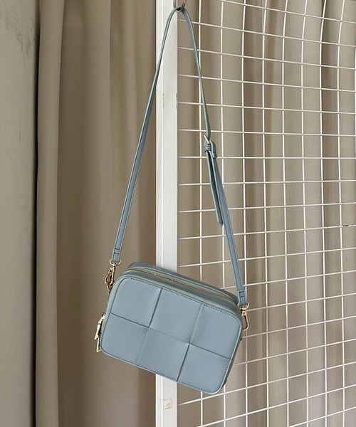 CAPRICIEUX LE'MAGE（カプリシューレマージュ）の「メッシュ機能バッグ（ショルダーバッグ・レディース・アイボリー/ベージュ/オレンジ/サックスブルー・FREE）」の3枚目の写真