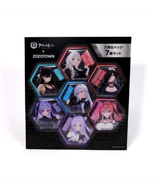 ZOZO（ゾゾ）の「ZOZOTOWN x Azur Lane ALL Can batch Set（バッジ・メンズ・ブラック・ONE SIZE）」の3枚目の写真